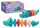 Set Educativo de Pirámide Suave Cocodrilo