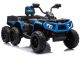 Quad ATV de 6 Ruedas Con Remolque JC606 24V Azul