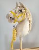 Halter A3 y Tether para Hobby Horse My Sweet Baby - Amarillo