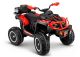 Quad Infantil rojo 4x4 a Batería 12V con Música