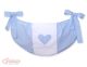 Bolsa Organizadora de Juguetes My Sweet Baby - Corazones Azules
