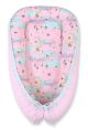 Cocoon Reversible Premium para Bebés My Sweet Baby - Moons Pink