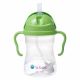 Botella con sorbete B.box 240ml en color Ocean con diseño ergonómico