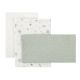 Sabana Cuna 3 Pcs (cuna 70) 70x140x1 Cm Ardi Verde - Cambrass