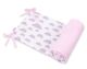Protectores de Cuna My Sweet Baby - Nubes Gris/Rosa