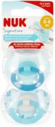382300 SILICONE PACIFIER SIGNATUR 0-6 2PCS 2PCS 525271, 730638