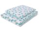Juego de Cama de Algodón para Bebé My Sweet Baby - Erizos Menta