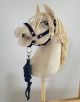 Halter A3 y Tether de My Sweet Baby para Hobby Horse - Azul Marino