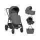 Carrito de Bebé 3 en 1 Modena Gris Oscuro Kikkaboo