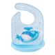 Babero con bolsillo Ballena de Bocioland - Ideal para bebés