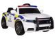 Coche de Policía Eléctrico - Blanco