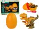 Set de Dinosaurio Tyrannosaurus Rex con Huevo y Destornillador Naranja