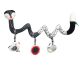Espiral Educativa de Peluche BLACK&WHITE Sensillo