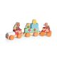 Tren de Madera My Wood Friends - Juguete Montessori 2+