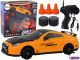 Coche Deportivo Teledirigido R/C 1:24 Amarillo con Ruedas Intercambiables