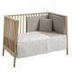 Jgo 2 Pcs.colcha I-v. Cuna 60 Abete Beige 60x120x3 Cm - Cambrass