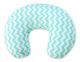 Cojín de Lactancia My Sweet Baby Croissant Mint Chevron
