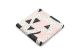 Pañal Triangular de Bambú Rosa Sensillo - 75x75 cm