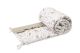 Protector de Cuna Sensillo Algodón Bosque Beige