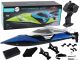 Barco a motor R/C 2.4G con luces 30 km/h azul