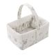Cesta Canastilla 22.5x29x29 Cm Globe Crudo - Cambrass