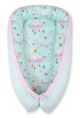 Cocoon Premium Reversible para Bebé My Sweet Baby - Moons Mint