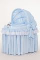 Moisés My Sweet Baby Little Prince Blue con capota muy elegante.