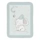 Manta de bebé super suave Kikkaboo Elephant Time 80/110 cm