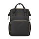 Bolsa de Mamá Siena Negro & Oro Kikkaboo - Elegancia y Funcionalidad