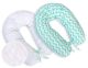 Almohada de Embarazo y Lactancia My Sweet Baby Chevron Mint