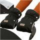 Manoplas para Cochecito de Bebé Kruzzel - Set Doble Color Negro