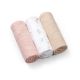 Paño de Muselina Crinkle Babyono, 100% Algodón, Rosa