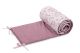 Protector de Cuna Velvet Bloom Rosa Sensillo