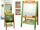 Pizarra 2 en 1 Lean toys con letras, números e imanes