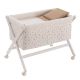 Minicuna Tijera Madera Senda Beige/bco 55x87x74 Cm - Cambrass
