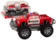 Coche de Policía Pickup Rojo Off-Road