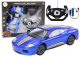 Coche de Control Remoto 1:16 con Luces Azul