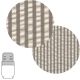 Saco Capazo + Colchoneta Derby Beige 35x80x6 Cm - Cambrass