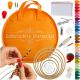 Kit de bordado Maaleo con hilos de 100 colores