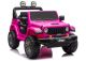 Jeep Rubicon 4x4 Vehículo a Batería Rosa