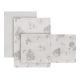 Sabana Cuna 3 Pcs (cuna 70) 70x140x1 Cm Globe Crudo - Cambrass