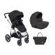 Carrito de bebé 2en1 Kikkaboo Thea Negro, elegante y funcional