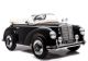 Coche eléctrico infantil Mercedes-Benz 300S negro LS-618 LEAN CARS vista frontal