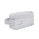 Neceser accesorios bebé Kikkaboo gris liso, vista frontal con asa lateral