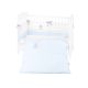 Juego de cama bordado 2 piezas Kikkaboo Dream Big Azul