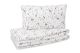 Set de Ropa de Cama Infantil 2 Piezas Cotton Forest Beige 100x135 – Algodón Suave