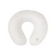 Almohada de viaje viscoelástica Kikkaboo Airknit Blanca