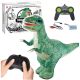 Gran Dinosaurio Inflable Control Remoto Verde 130 x 190cm