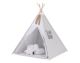 Tipi My Sweet Baby para Niños con Alfombra y Cojines - Gris