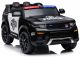 Coche Eléctrico de Policía Negro BBH-021
